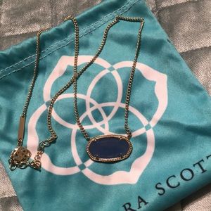 Kendra Scott Dylan Blue Necklace